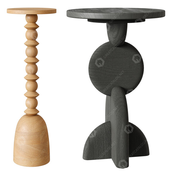 Приставні столики Anthropologie Statuette and Hudson 3D модель