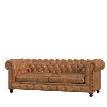 Диван Crafters & Weavers Gustav Transitional Chesterfield Loveseat