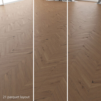 Паркет Parquet Oak Vergne Wild Wood Set