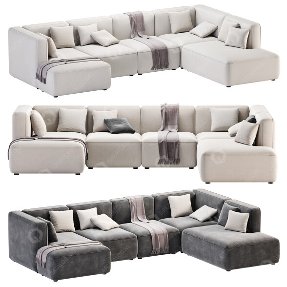 Sofa MAKE Nordic Basecamp Family 3D-Modell