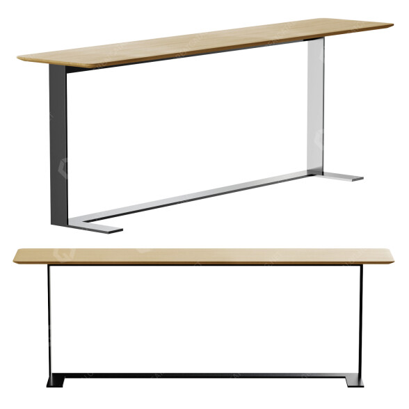 Mesa consola B&B Italia Eileen Modelo 3D