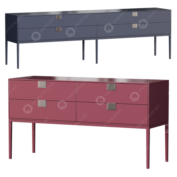 Cómodas Maxalto Alcor Modelo 3D