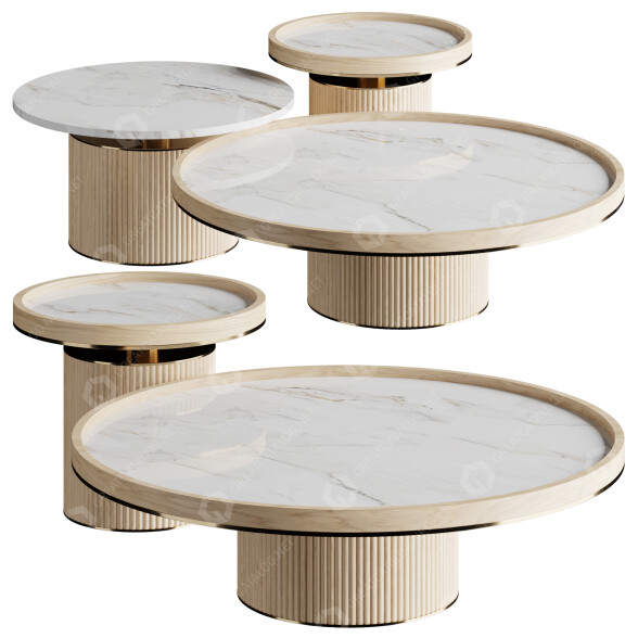 Kaffeetisch Tenor 3D-Modell