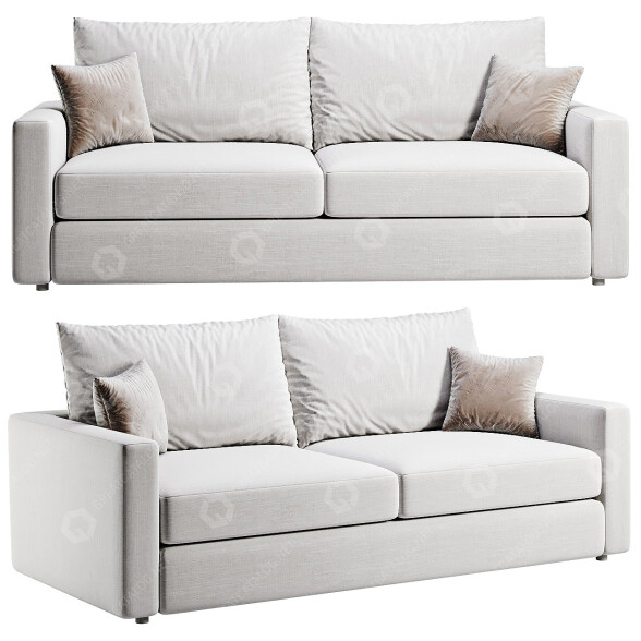 Sofá High Fashion Home Miller Modelo 3D