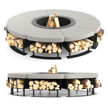 Дров'яний камін Hetta Black Fire Pit