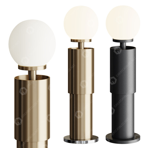 Lampe à poser Chiaro di Luna Design iO modèle 3D