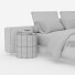 Lit et tables de chevet Minotti Yang - Kostyk Alik