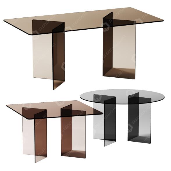 Mesas Fiam Corner Modelo 3D