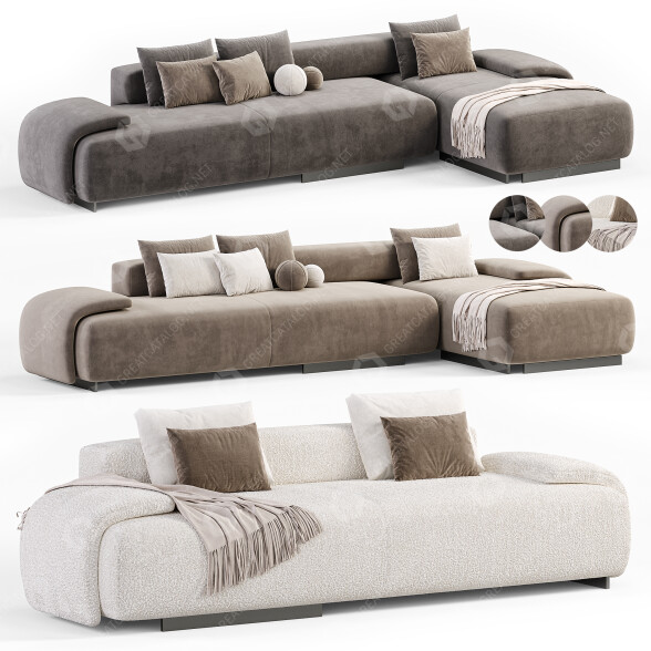 Sofy Moroso Loveland model 3D