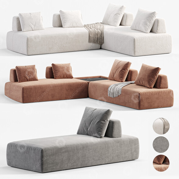 Sofas Felis Platform 3D model