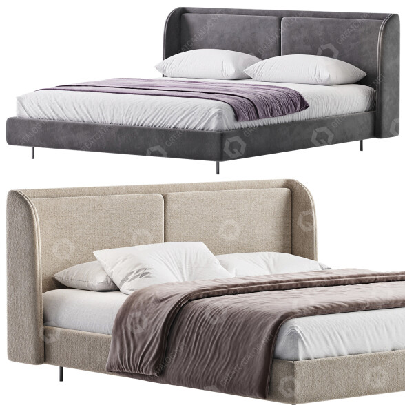 Bett The High Wall Skeez 3D-Modell