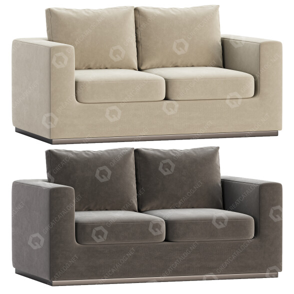 Sofa Etch&Bolts Eudora 3D-Modell