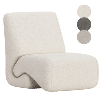 Fotel  1stDibs Pair Ivan Matusik Model 3D