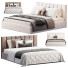 Ліжко West Elm Emmett Channeled Low Profile - leeooo