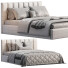 Ліжко West Elm Emmett Channeled Low Profile - leeooo