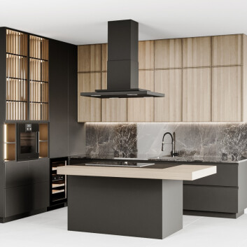 Kuchnia  Modern 50 Model 3D