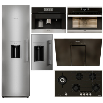 Кухонна техніка Miele Набір 01 3D модель