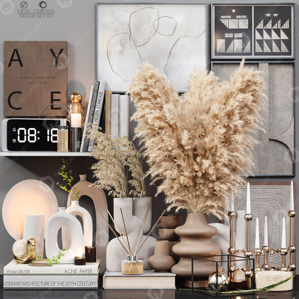 Декор Set 021 3D модель