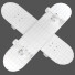 Rucksäcke, Skateboards und anderes Zubehör Set Grey - sta-84