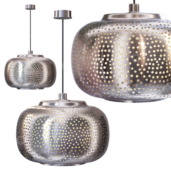 Hängeleuchte Currey and Company Pepper 1 3D-Modell