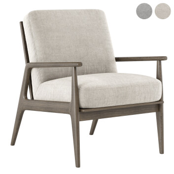 Fotel  Mid Century Modern 09 Model 3D