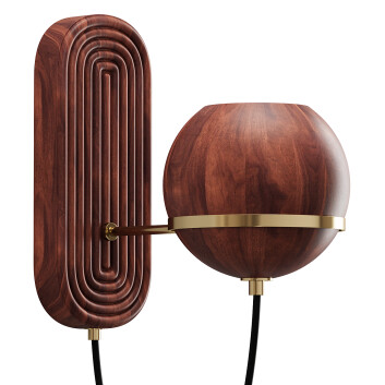 Wandleuchte  Wood Tailors Club Fleming 3D-Modell