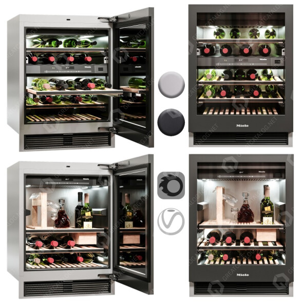 Барна шафа Miele Wine Units 01 3D модель