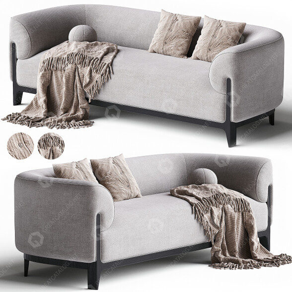 Canapé Delcourt Collection Bob modèle 3D