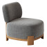 Armchair West Elm Mott - izzatilla3d