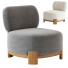Armchair West Elm Mott - izzatilla3d