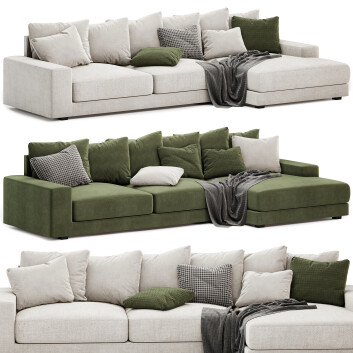 Sofa  Kai 3 Seat Model 3D