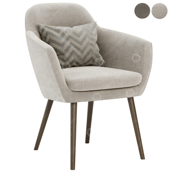 Stuhl Herman Miller Saiba 3D-Modell