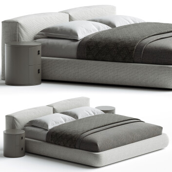 Ліжко Casaspace Amos Boucle