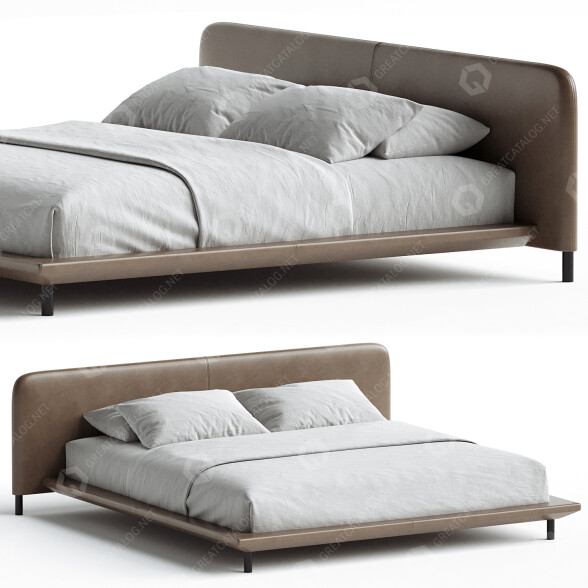 Bed De Padova Blendy 3D model
