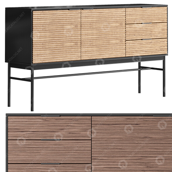 Anrichte Halmar Murano KM-1 3D-Modell
