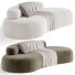 Sofa Living Divani Bubble Rock - animexgroup