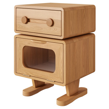Stolik nocny GVAwood Oak Solid Wood