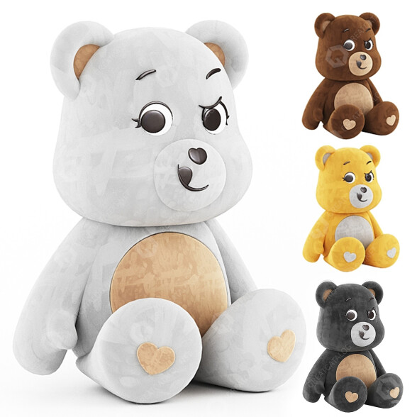 Spielzeug Teddy Bear 3D-Modell