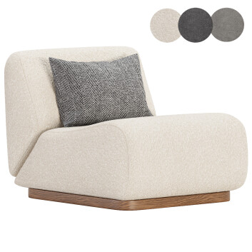 Fotel  The Socialite Family Rotondo Model 3D