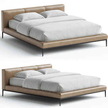 Bed  Walter Knoll Jaan 3D model