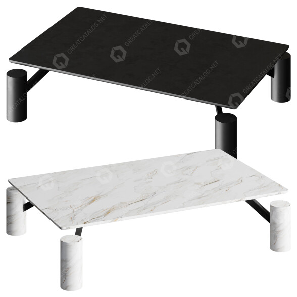 Table basse Bonaldo Magic modèle 3D