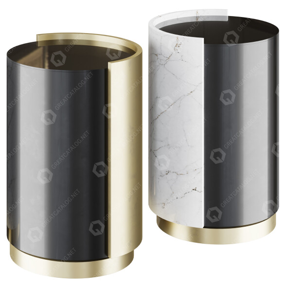 Приставний столик Duquesa & Malvada Marble 3D модель