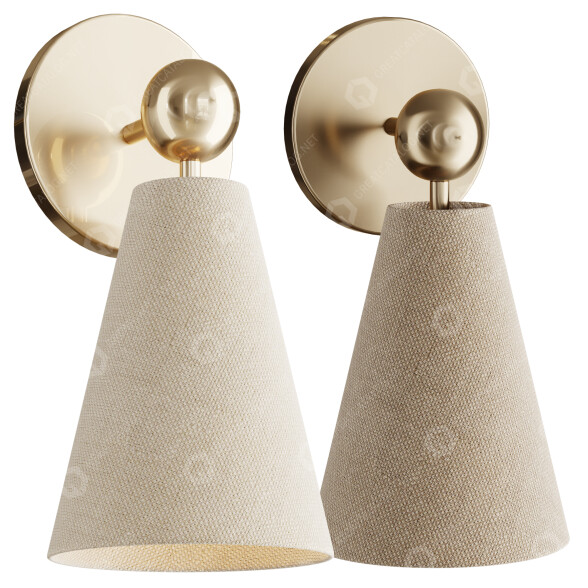 Lampe murale Workstead Pendolo Small modèle 3D