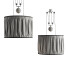 Lampa wisząca Soane Double Rise Gathered Shade - MASTER 3D PT