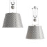 Lámpara colgante Soane Double Rise Vellum Drum Shade - MASTER 3D PT