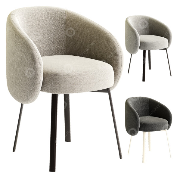 Sessel Frigerio Hug Small 3D-Modell