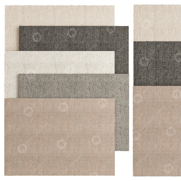 Carpets Lint-Free Wool Line 3D model