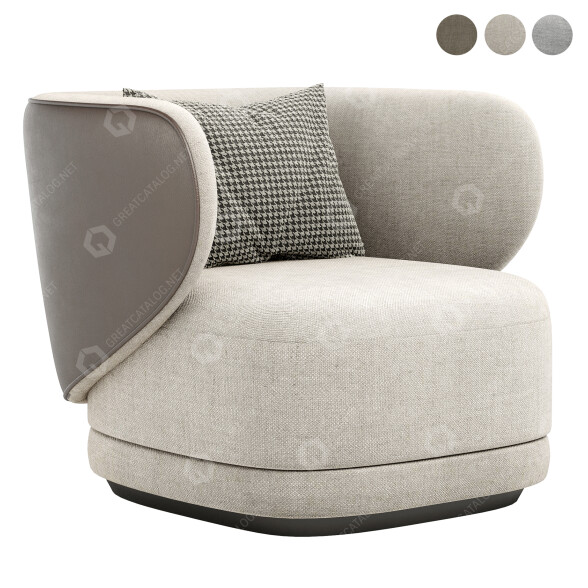 Fauteuil HC28 Cosmo Hap modèle 3D