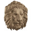 Dekoracja ścienna Lion Head - 3lordmax
