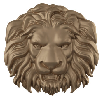 Décoration murale  Lion Head Modèle 3D